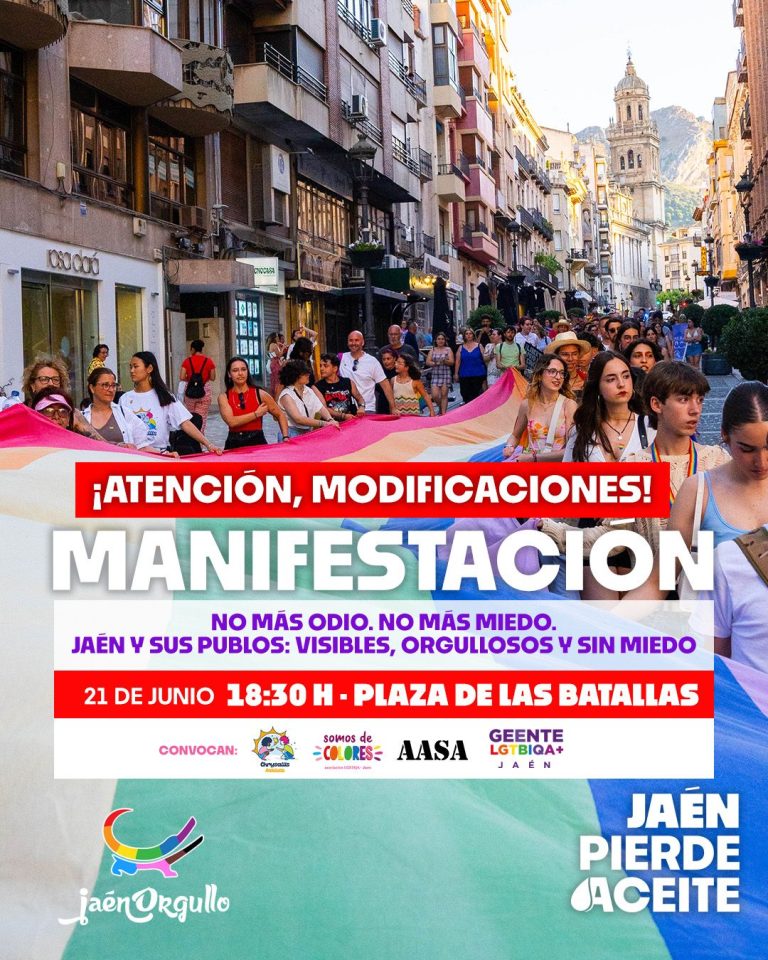 Manifestación Jaén Orgullo