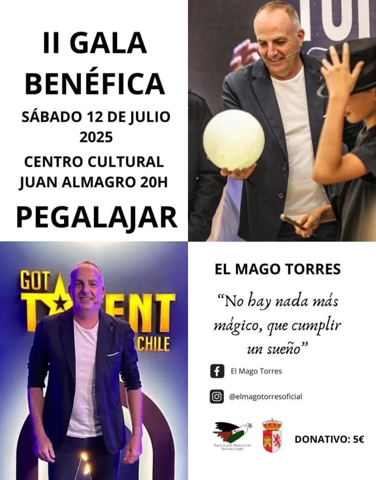II Gala Benéfica en beneficio de Sáhara Libre