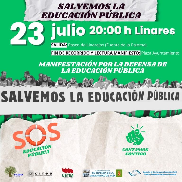 Manifestación por la Educación Pública