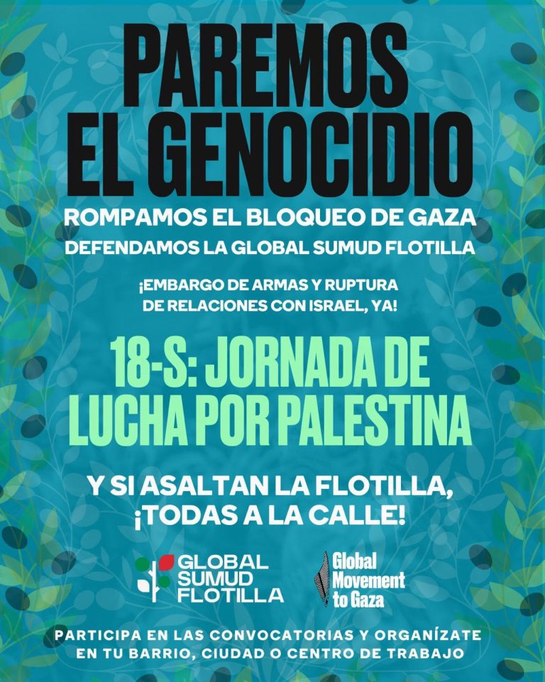 18-S Jornada de lucha por Palestina