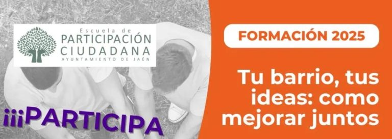 Participa y transforma tu barrio