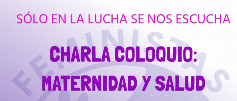 Charla coloquio: Maternidad y salud