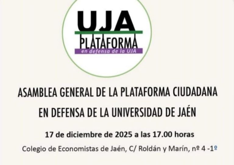 Asamblea General de la Plataforma Ciudadana de la UJA