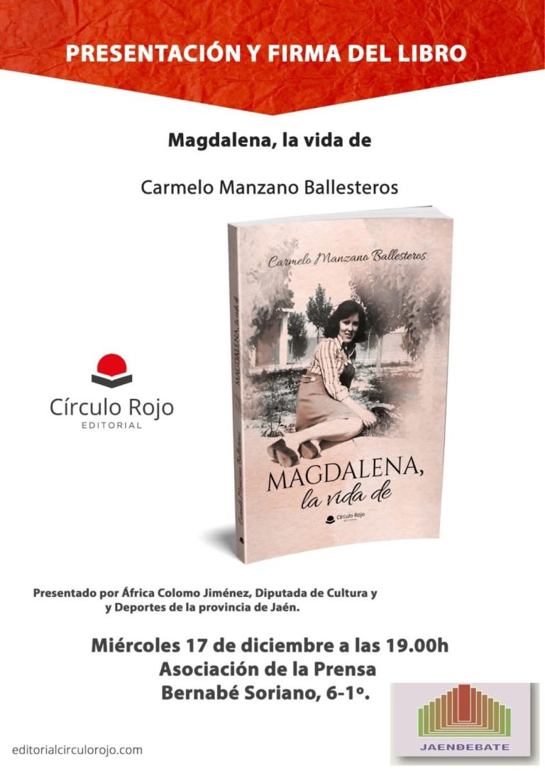 Presentación del libro «Magdalena, la vida de»