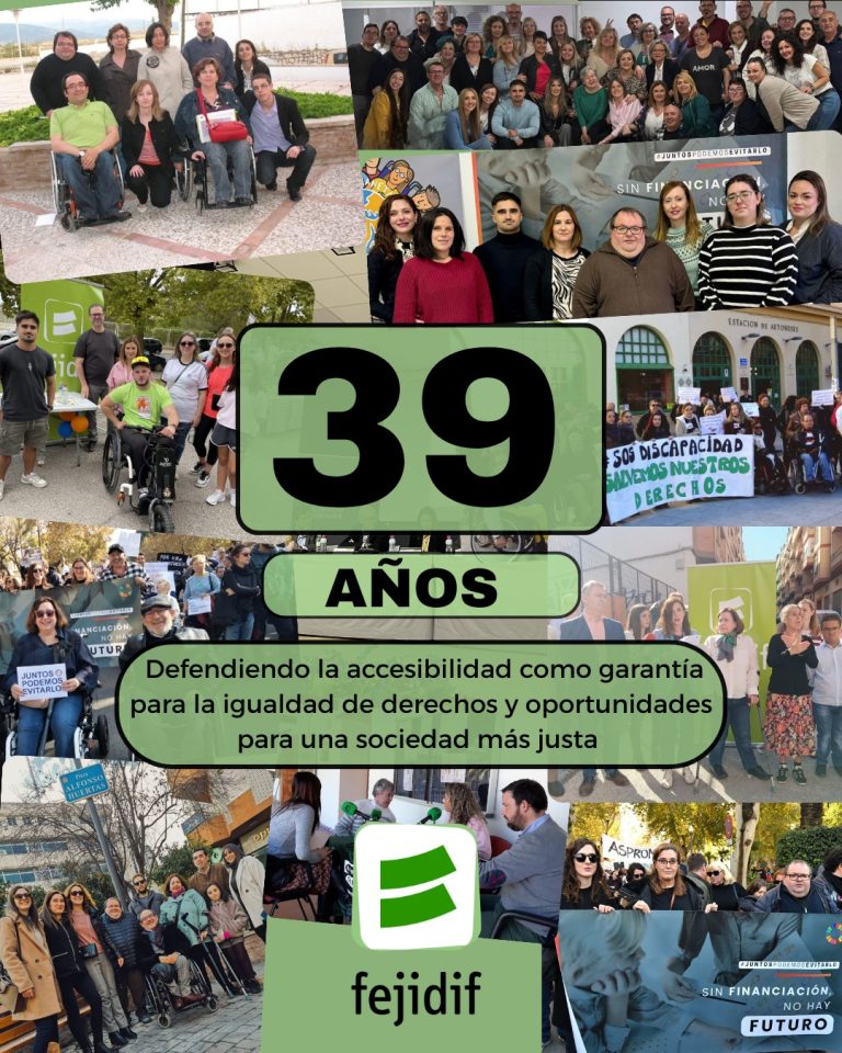 39 Aniversario de FEJIDIF