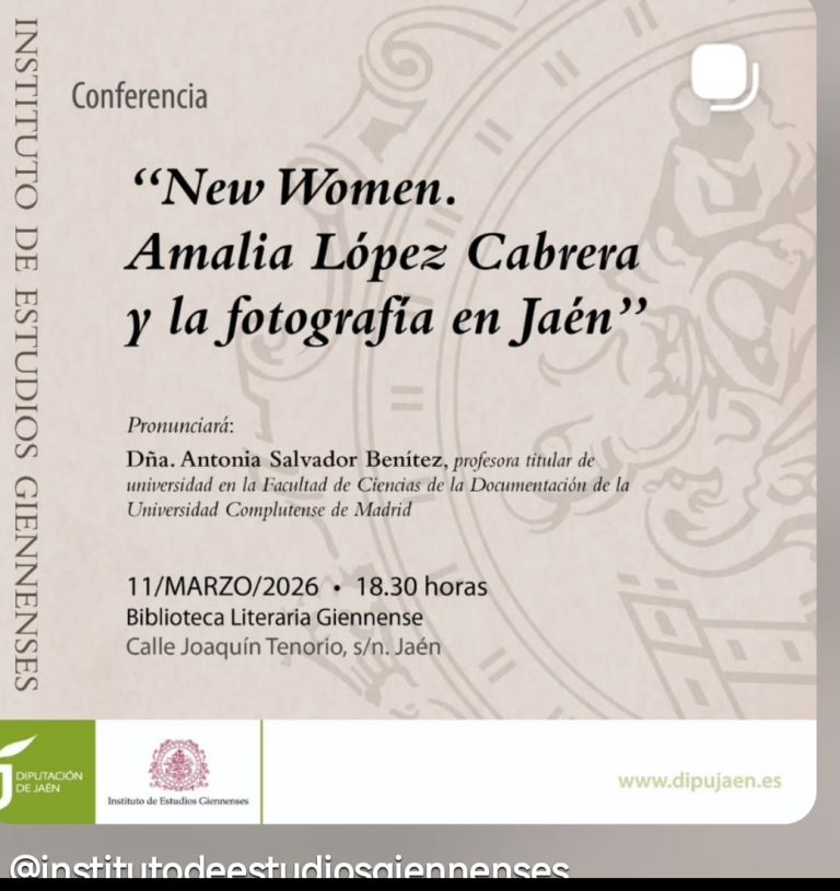 New Women. Amalia López Cabrera y la fotografía de Jaén