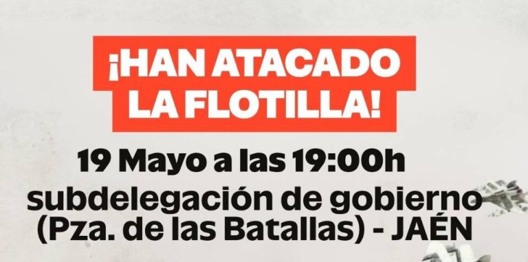 Han atacado la flotilla