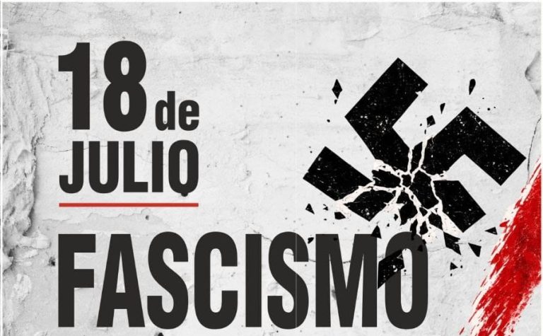 18 de julio Fascismo Nunca Más