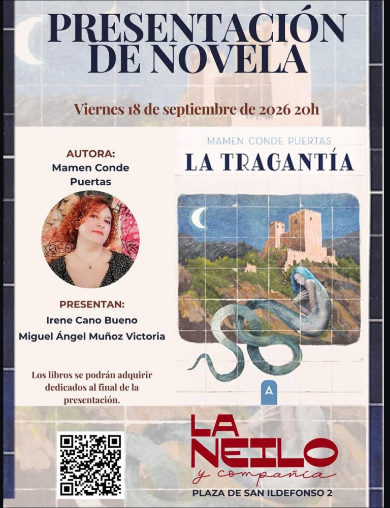 Presentación de la novela La Tragantía