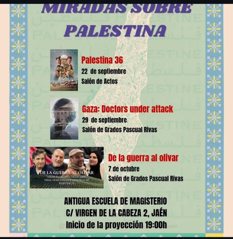 Ciclo de cine Miradas sobre Palestina