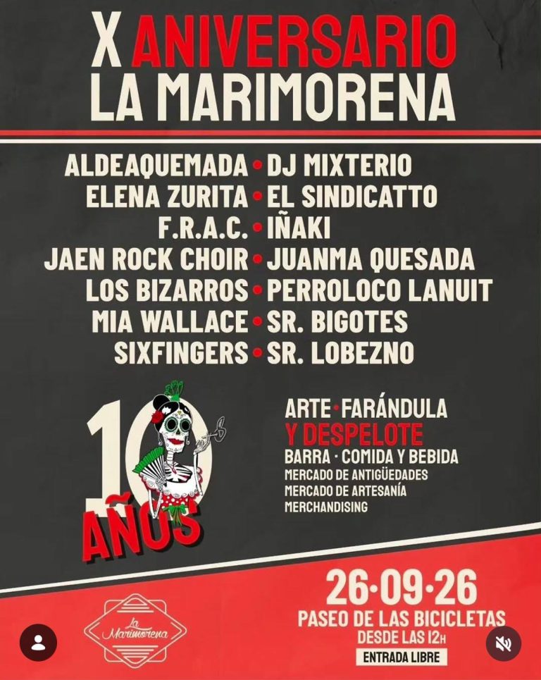 X Aniversario La Marimorena