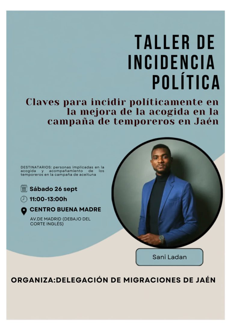 Taller de incidencia política
