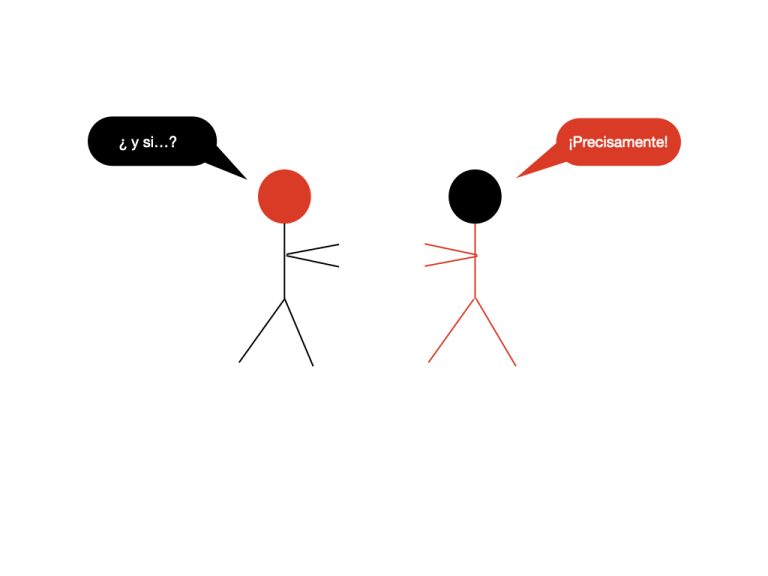 Una discusión puede ser un baile