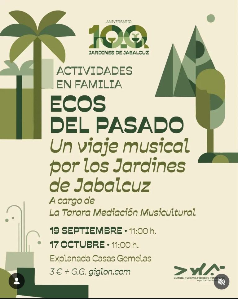 Ecos del pasado. Un viaje musical por los jardines de Jabalcuz