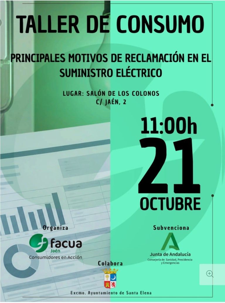 Principales motivos de reclamación en el suministro eléctrico