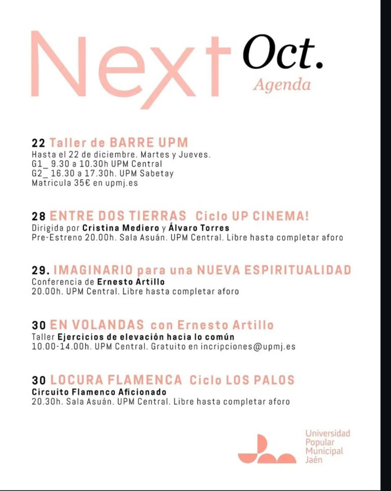 Programación Octubre UPM